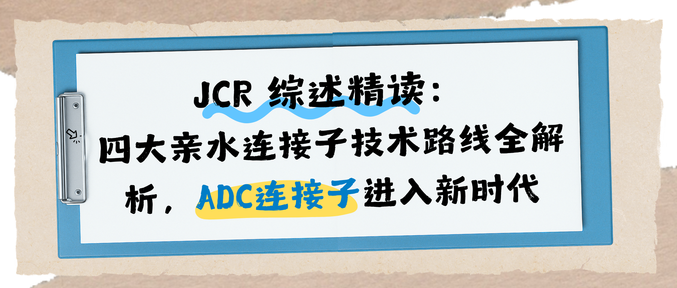 JCR 綜述精讀：四大親水連接子技術(shù)路線全解析，ADC連接子進(jìn)入新時(shí)代